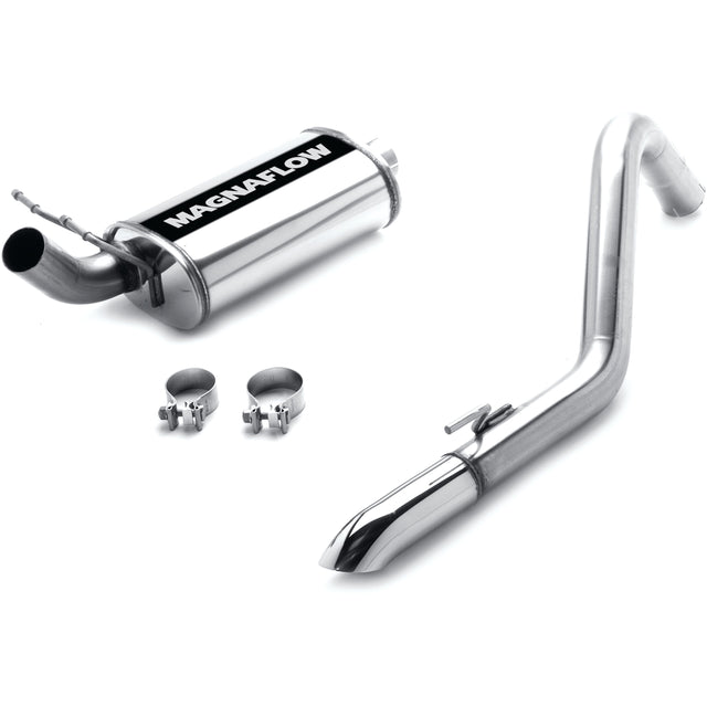 Street Series Stainless Cat-Back System MagnaFlow Exhaust Products Exhaust System Kit  AXOPROS