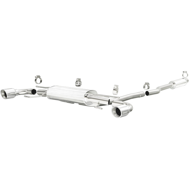 Street Series Stainless Cat-Back System MagnaFlow Exhaust Products Exhaust System Kit  AXOPROS