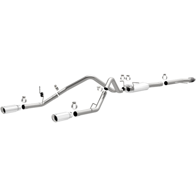 Street Series Stainless Cat-Back System MagnaFlow Exhaust Products Exhaust System Kit  AXOPROS