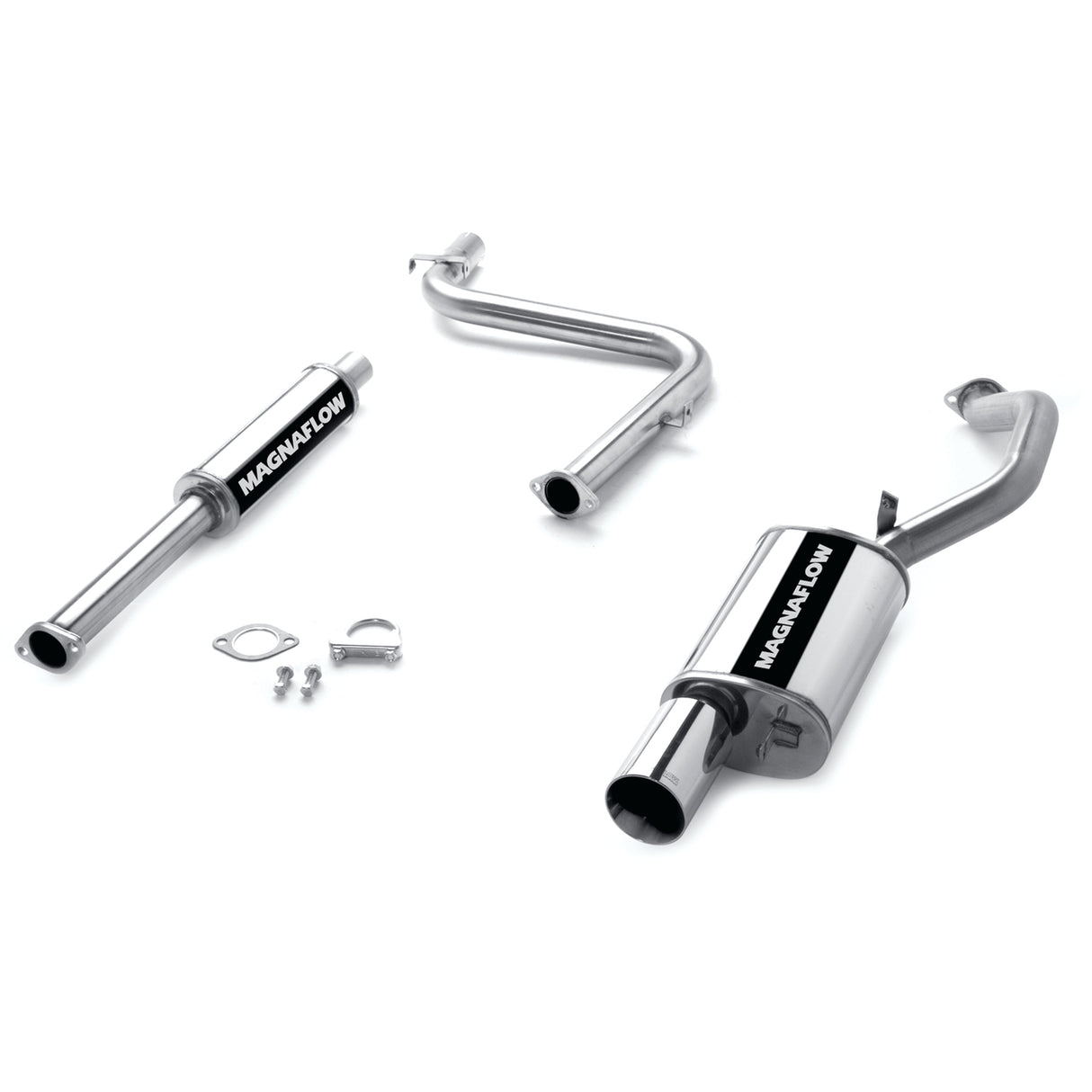 Street Series Stainless Cat-Back System MagnaFlow Exhaust Products Exhaust System Kit  AXOPROS