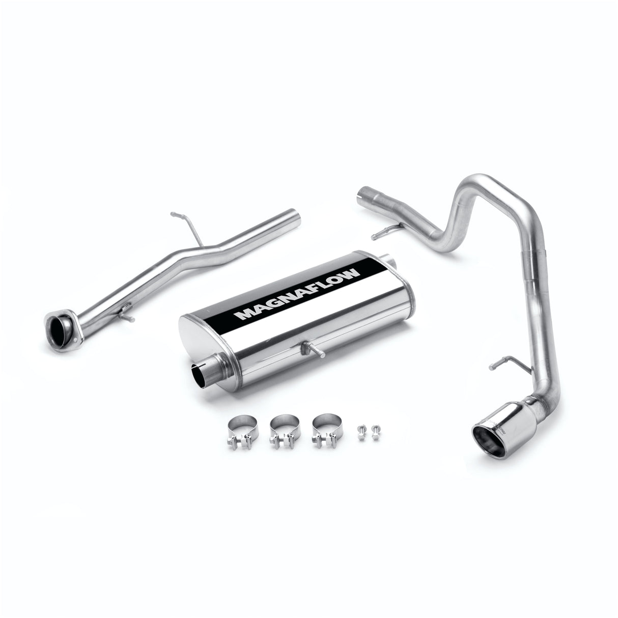 Street Series Stainless Cat-Back System MagnaFlow Exhaust Products Exhaust System Kit  AXOPROS