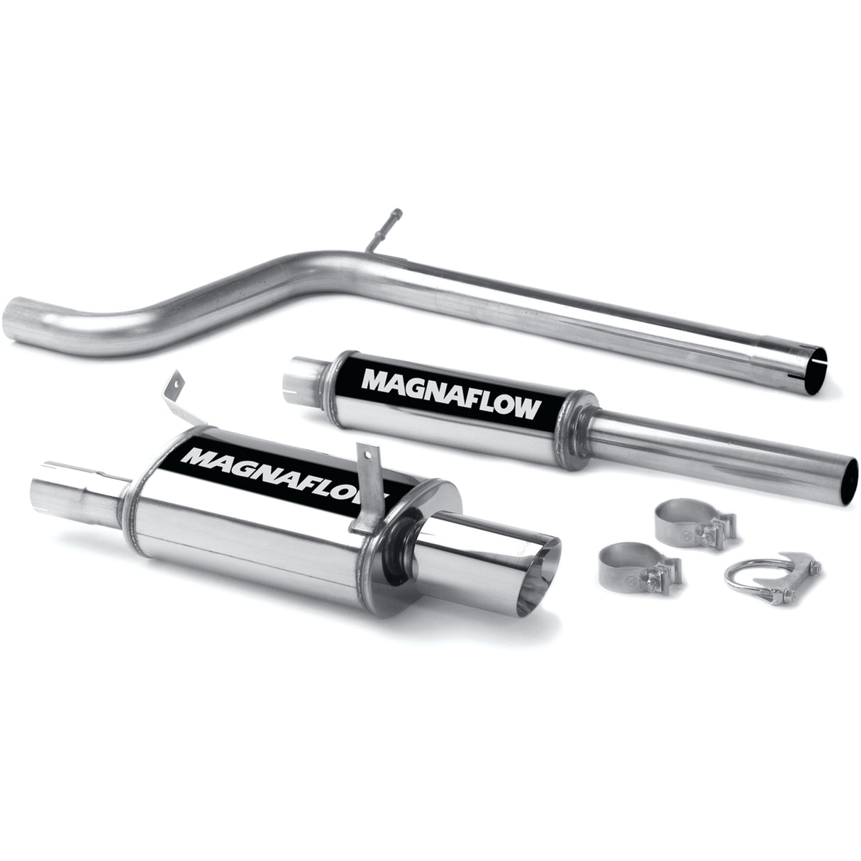 Street Series Stainless Cat-Back System MagnaFlow Exhaust Products Exhaust System Kit  AXOPROS