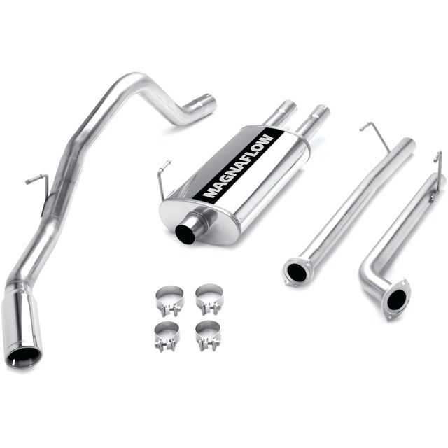 Street Series Stainless Cat-Back System MagnaFlow Exhaust Products Exhaust System Kit  AXOPROS