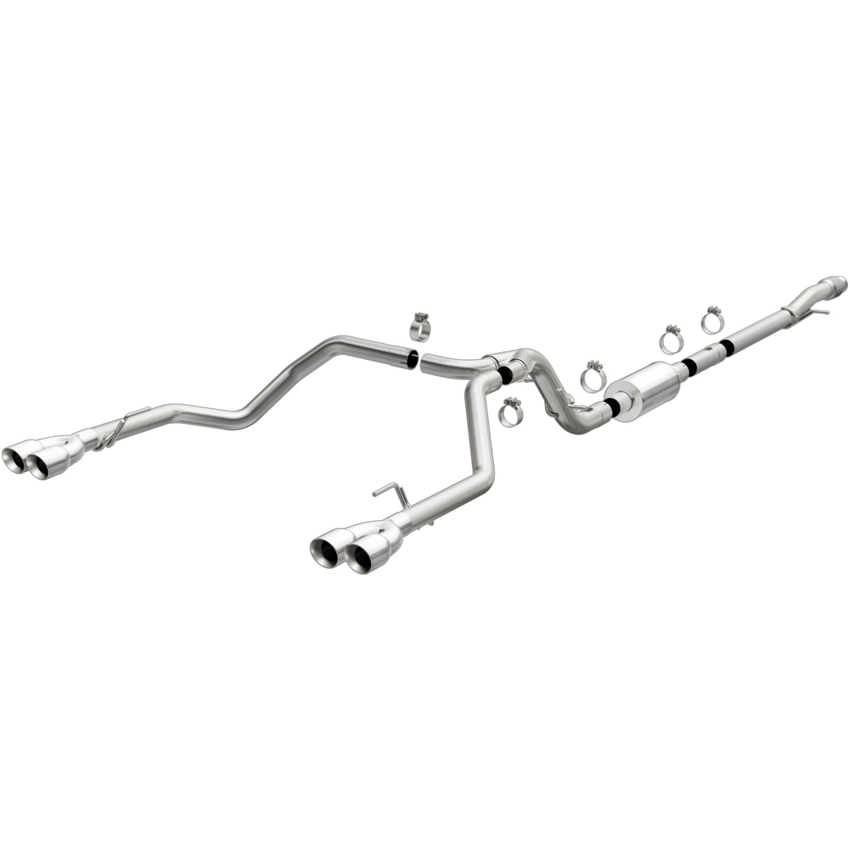 Street Series Stainless Cat-Back System MagnaFlow Exhaust Products Exhaust System Kit  AXOPROS