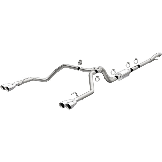 Street Series Stainless Cat-Back System MagnaFlow Exhaust Products Exhaust System Kit  AXOPROS