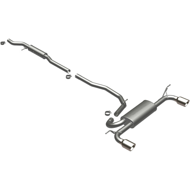 Street Series Stainless Cat-Back System MagnaFlow Exhaust Products Exhaust System Kit  AXOPROS