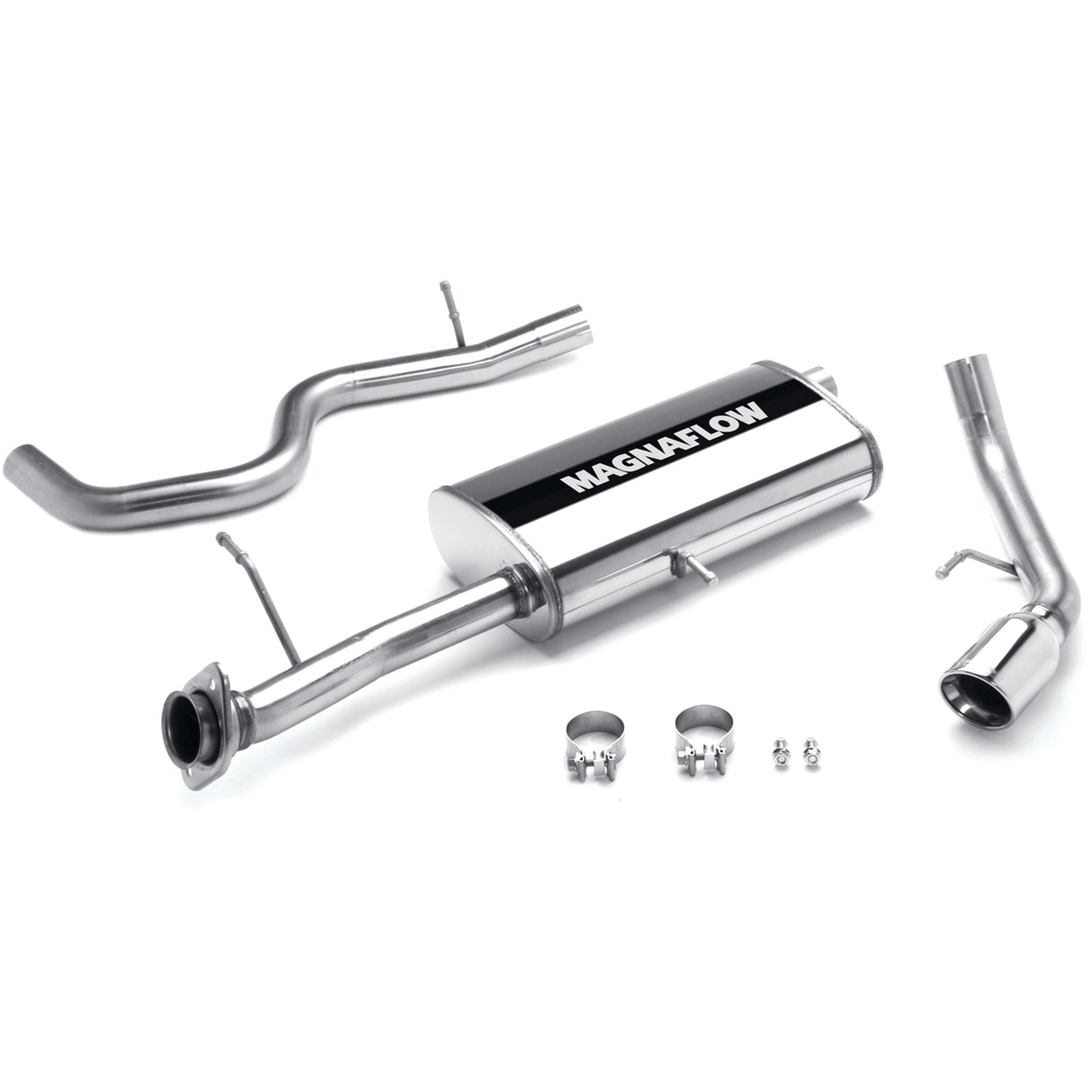 Street Series Stainless Cat-Back System MagnaFlow Exhaust Products Exhaust System Kit  AXOPROS