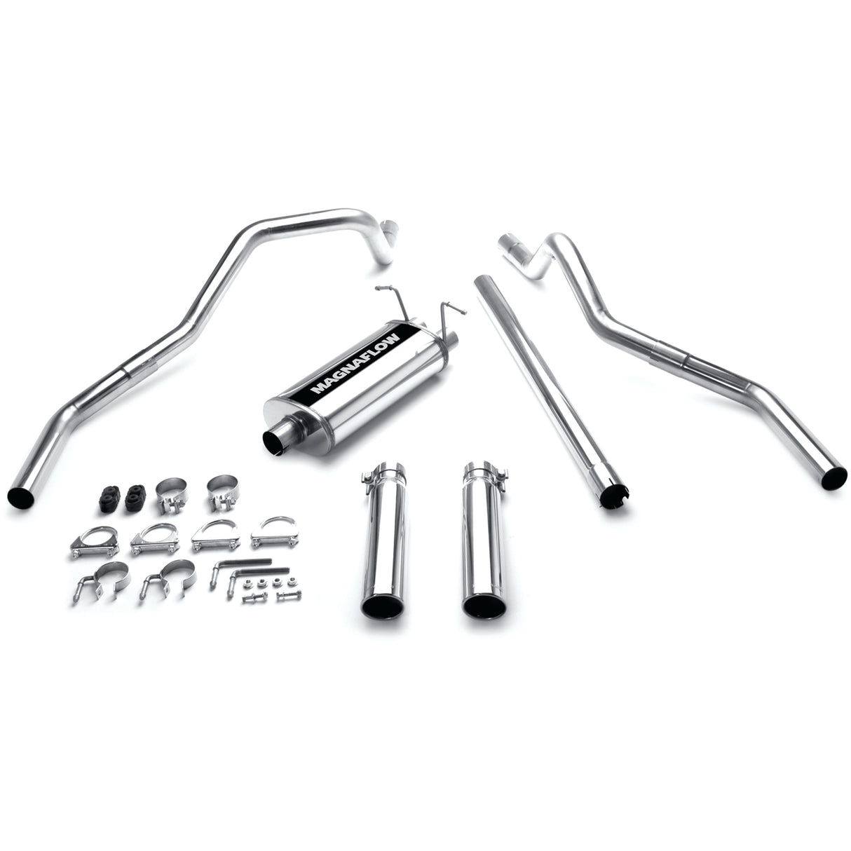 Street Series Stainless Cat-Back System MagnaFlow Exhaust Products Exhaust System Kit  AXOPROS