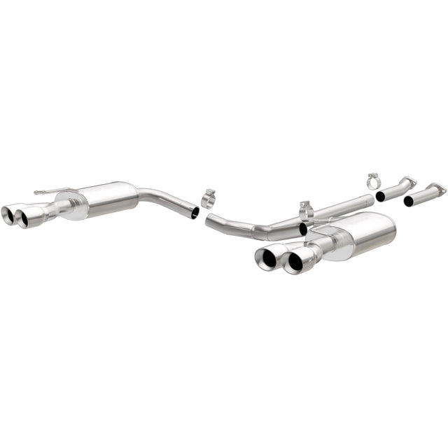 Street Series Stainless Cat-Back System MagnaFlow Exhaust Products Exhaust System Kit  AXOPROS