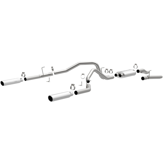Street Series Stainless Cat-Back System MagnaFlow Exhaust Products Exhaust System Kit  AXOPROS