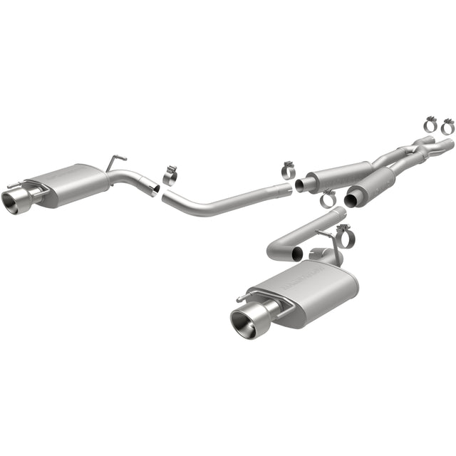 Street Series Stainless Cat-Back System MagnaFlow Exhaust Products Exhaust System Kit  AXOPROS