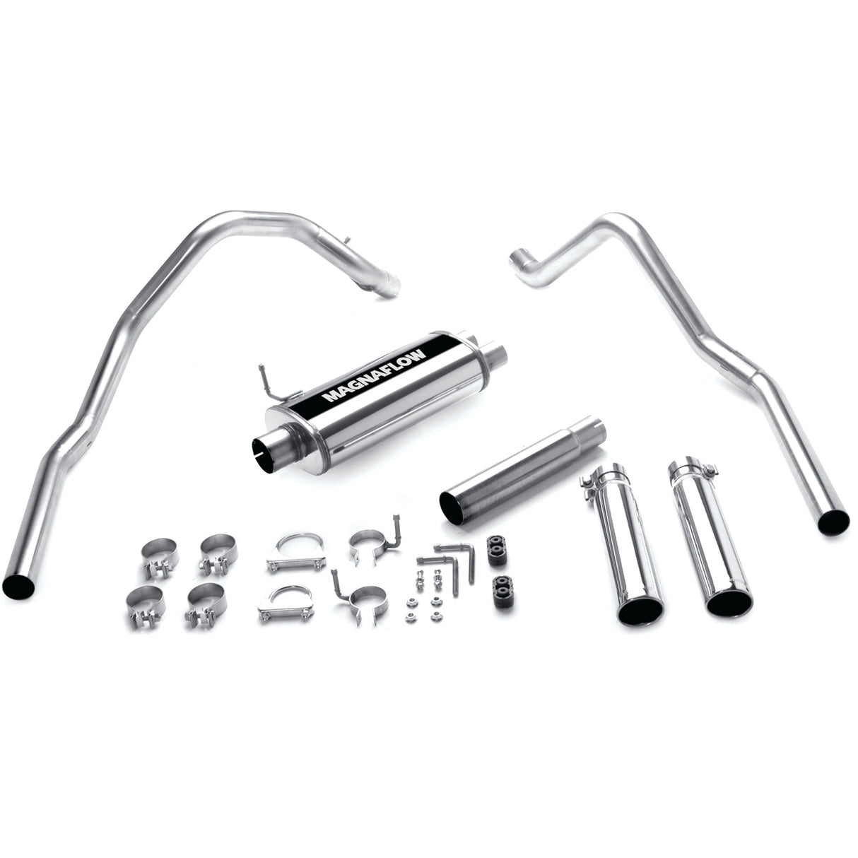 Street Series Stainless Cat-Back System MagnaFlow Exhaust Products Exhaust System Kit  AXOPROS
