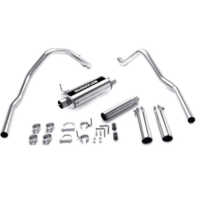 Street Series Stainless Cat-Back System MagnaFlow Exhaust Products Exhaust System Kit  AXOPROS