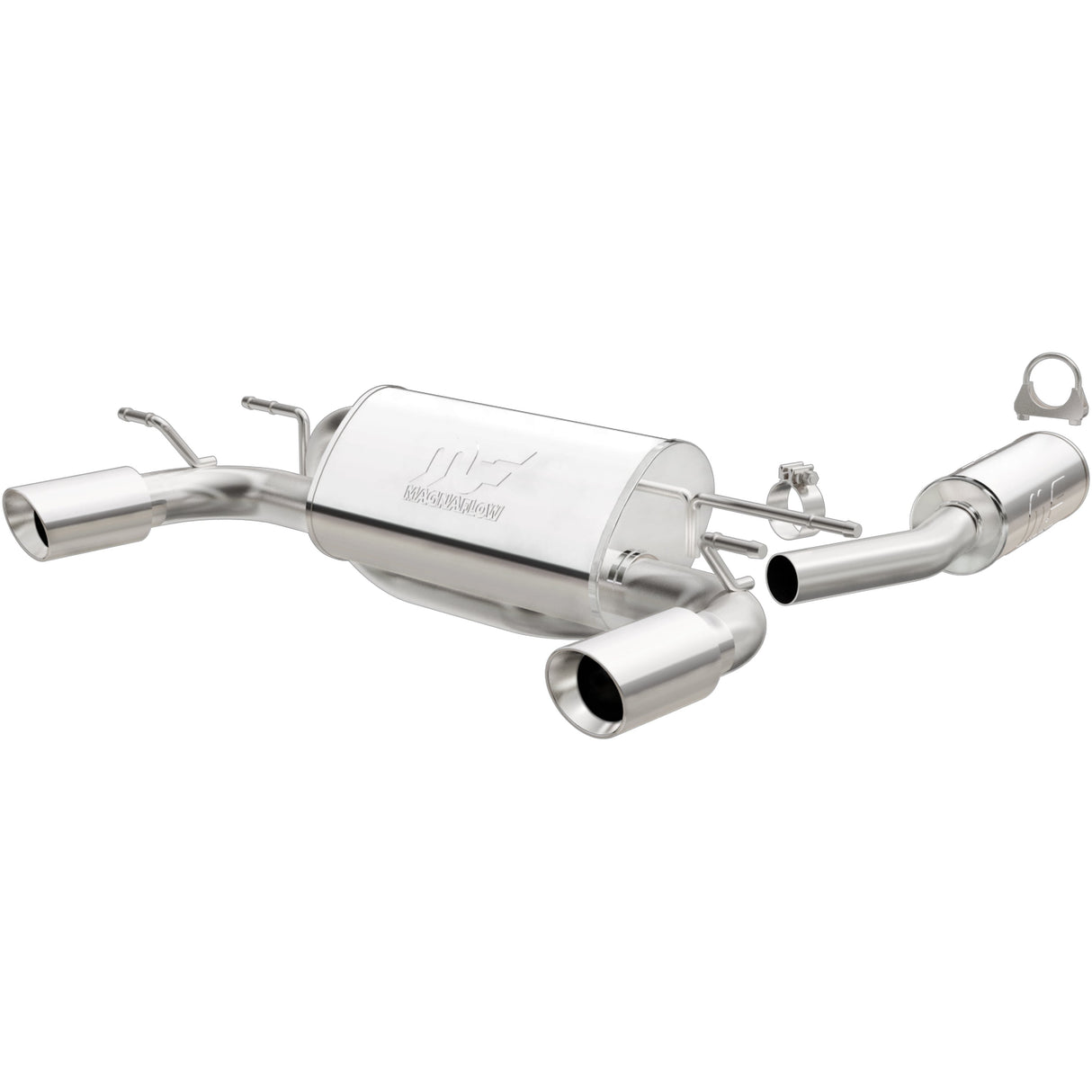 Street Series Stainless Cat-Back System MagnaFlow Exhaust Products Exhaust System Kit  AXOPROS