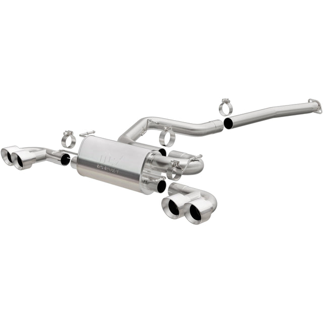 Street Series Stainless Cat-Back System MagnaFlow Exhaust Products Exhaust System Kit  AXOPROS