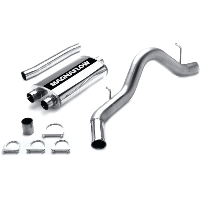 Street Series Stainless Cat-Back System MagnaFlow Exhaust Products Exhaust System Kit  AXOPROS