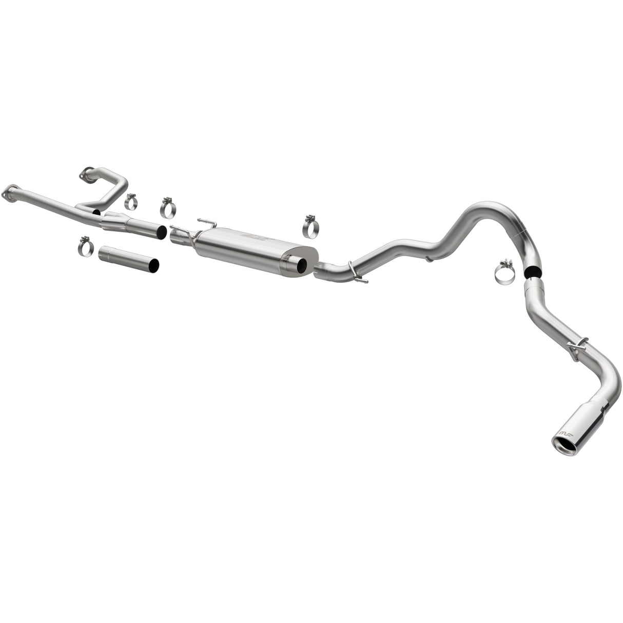 Street Series Stainless Cat-Back System MagnaFlow Exhaust Products Exhaust System Kit  AXOPROS