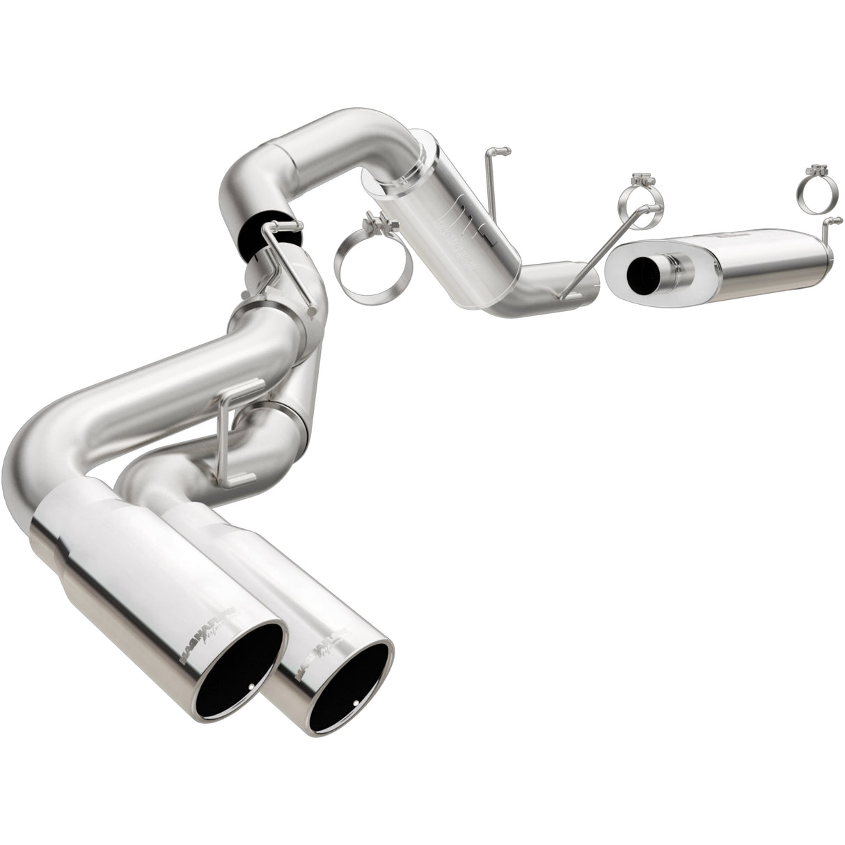 Street Series Stainless Cat-Back System MagnaFlow Exhaust Products Exhaust System Kit  AXOPROS