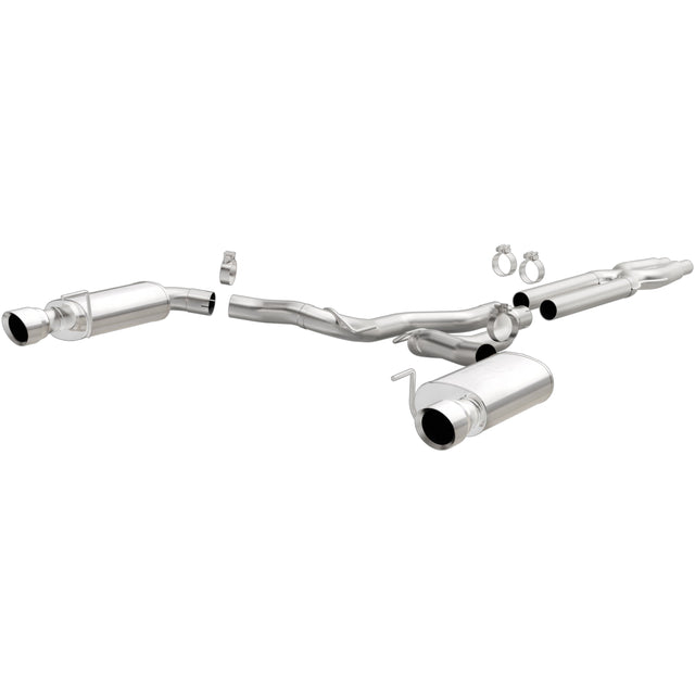 Street Series Stainless Cat-Back System MagnaFlow Exhaust Products Exhaust System Kit  AXOPROS