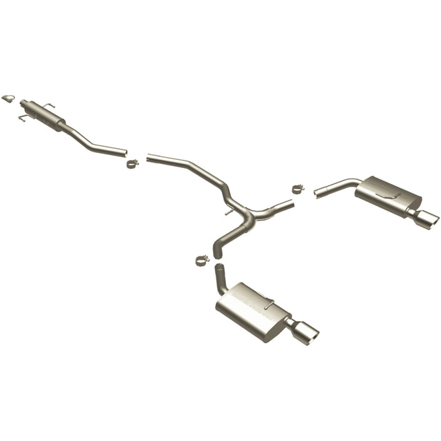 Street Series Stainless Cat-Back System MagnaFlow Exhaust Products Exhaust System Kit  AXOPROS