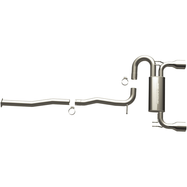Street Series Stainless Cat-Back System MagnaFlow Exhaust Products Exhaust System Kit  AXOPROS