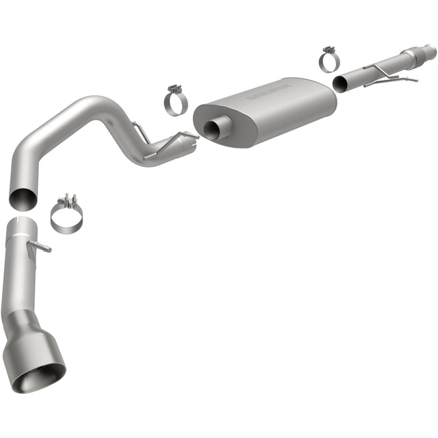 Street Series Stainless Cat-Back System MagnaFlow Exhaust Products Exhaust System Kit  AXOPROS
