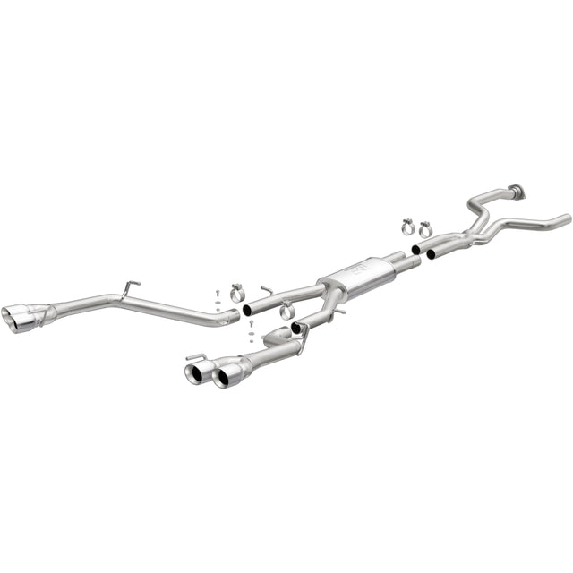 Street Series Stainless Cat-Back System MagnaFlow Exhaust Products Exhaust System Kit  AXOPROS