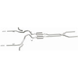 Street Series Stainless Crossmember-Back System MagnaFlow Exhaust Products Exhaust System Kit  AXOPROS