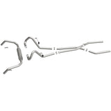 Street Series Stainless Crossmember-Back System MagnaFlow Exhaust Products Exhaust System Kit  AXOPROS