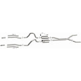 Street Series Stainless Crossmember-Back System MagnaFlow Exhaust Products Exhaust System Kit  AXOPROS