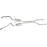 Street Series Stainless Crossmember-Back System MagnaFlow Exhaust Products Exhaust System Kit  AXOPROS