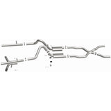 Street Series Stainless Crossmember-Back System MagnaFlow Exhaust Products Exhaust System Kit  AXOPROS