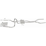 Street Series Stainless Crossmember-Back System MagnaFlow Exhaust Products Exhaust System Kit  AXOPROS