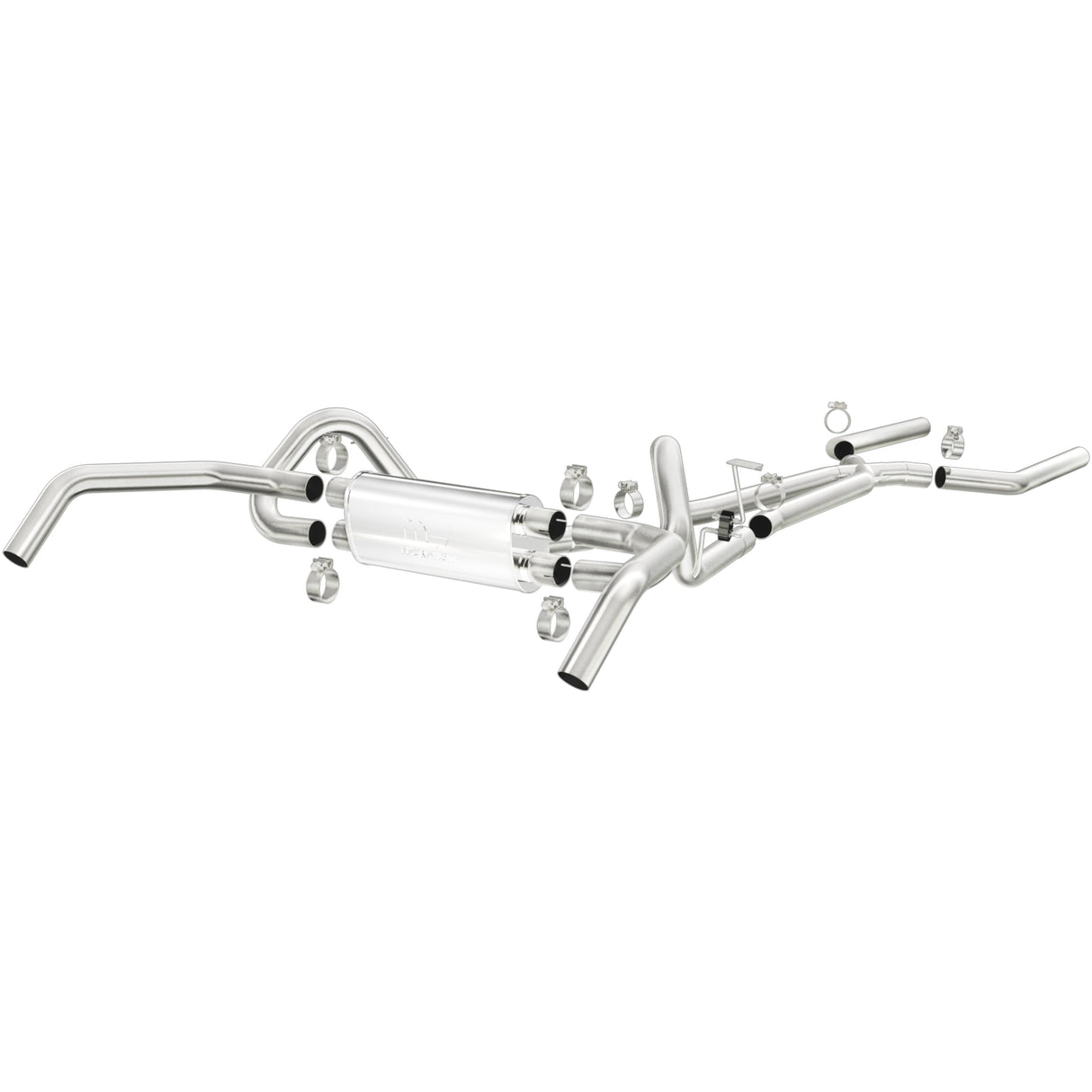 Street Series Stainless Crossmember-Back System MagnaFlow Exhaust Products Exhaust System Kit  AXOPROS