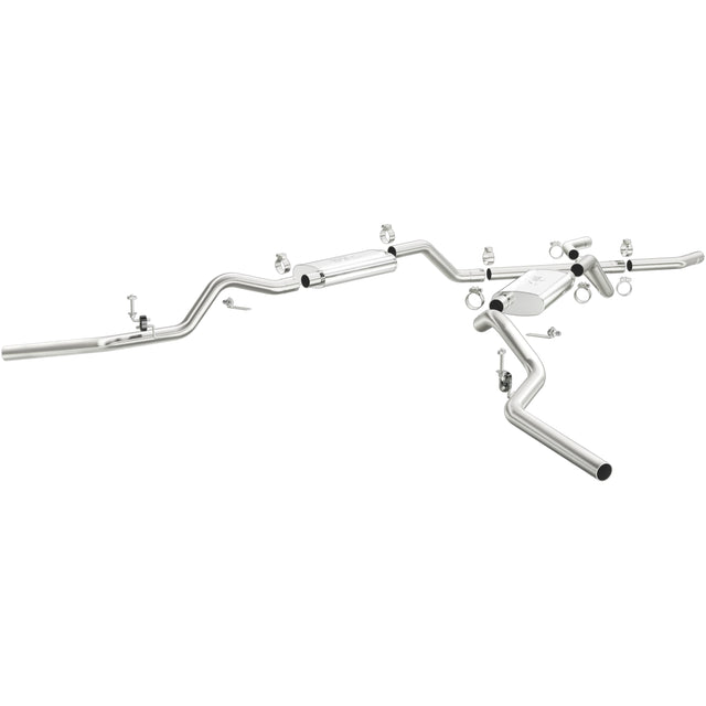 Street Series Stainless Crossmember-Back System MagnaFlow Exhaust Products Exhaust System Kit  AXOPROS