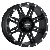 Stryker Matte Black 18x9 6x5.5 5BS Offset 0mm Cap P/N 703165500 Pro Comp Wheel  AXOPROS