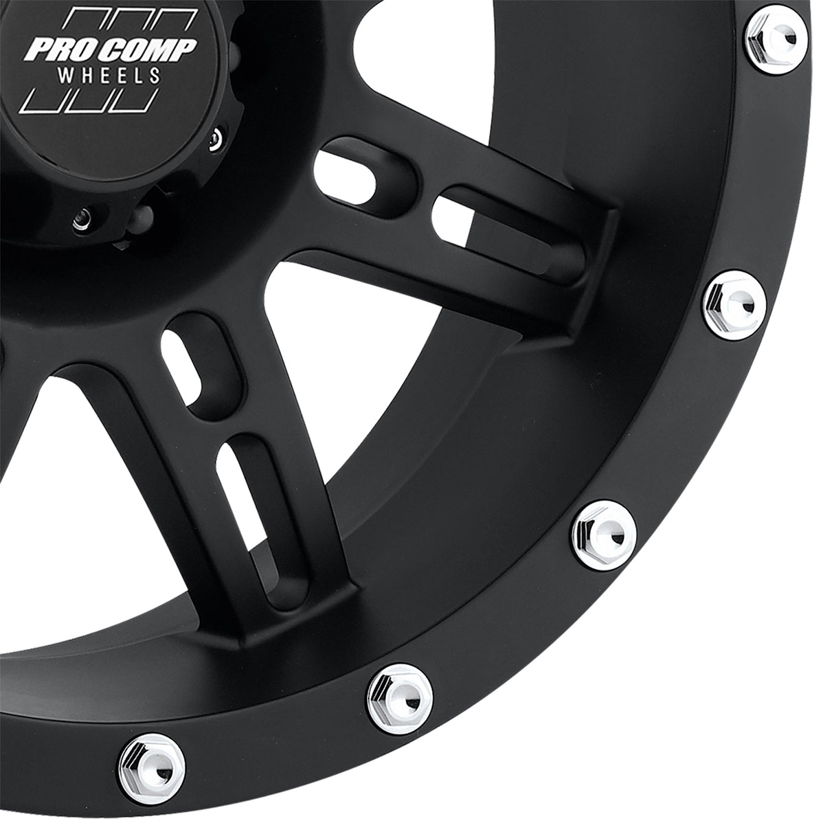 Stryker Matte Black 20x9 6x135 5BS Offset 0mm Cap P/N 703165500 Pro Comp Wheel  AXOPROS