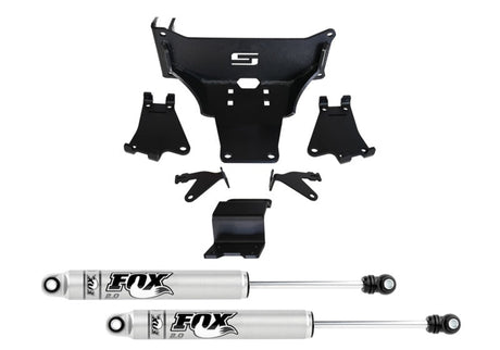 Superlift 05-22 F250/350 4WD Dual Steering Stabilizer Kit w/ Fox 2.0 Shocks (No Lift Req) Superlift Steering Stabilizer  AXOPROS