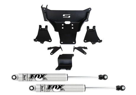Superlift 05-22 F250/350 4WD Dual Steering Stabilizer Kit w/ Fox 2.0 Shocks (No Lift Req) Superlift Steering Stabilizer  AXOPROS