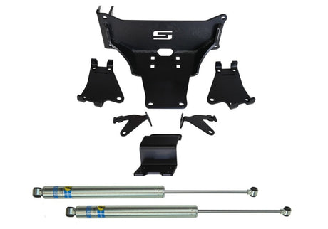 Superlift 05-23 F-250/350 4WD Dual Steering Stabilizer Kit w/ Bilstein Shocks - No Lift Required Superlift Steering Stabilizer  AXOPROS