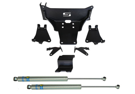 Superlift 05-23 F-250/350 4WD Dual Steering Stabilizer Kit w/ Bilstein Shocks - No Lift Required Superlift Steering Stabilizer  AXOPROS