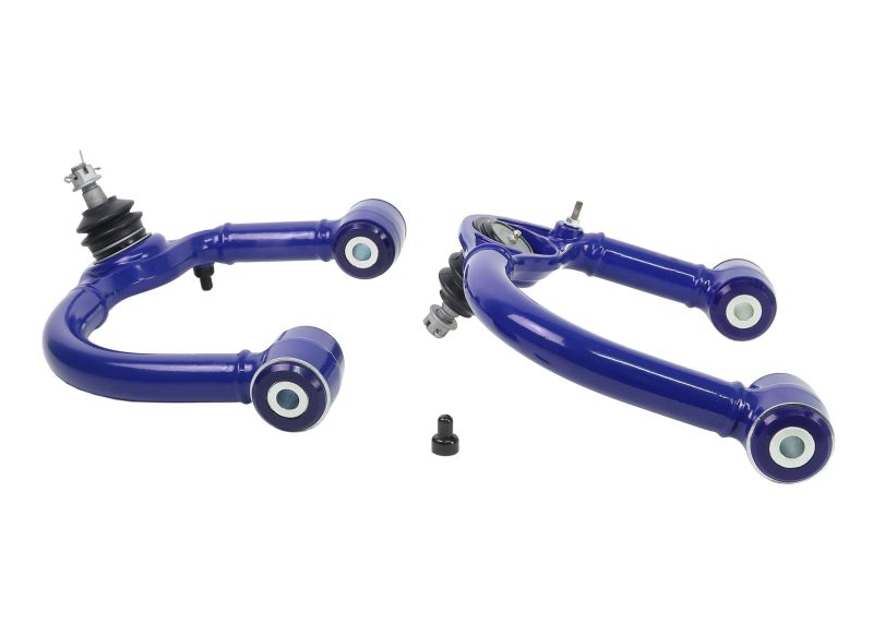 SuperPro 03-23 Toyota 4Runner / 10-23 Lexus GX460 Fixed Offset Front Upper Control Arm Set Superpro Control Arms  AXOPROS