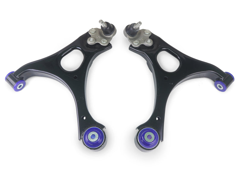 SuperPro 06 Honda Civic DX Front Lower Control Arm Set W/ Bushings Superpro Control Arms  AXOPROS
