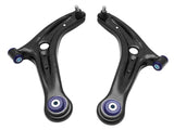 Superpro 13-17 Ford Fiesta Complete Front Lower Control Arm Kit (Caster Increase) Superpro Control Arms  AXOPROS