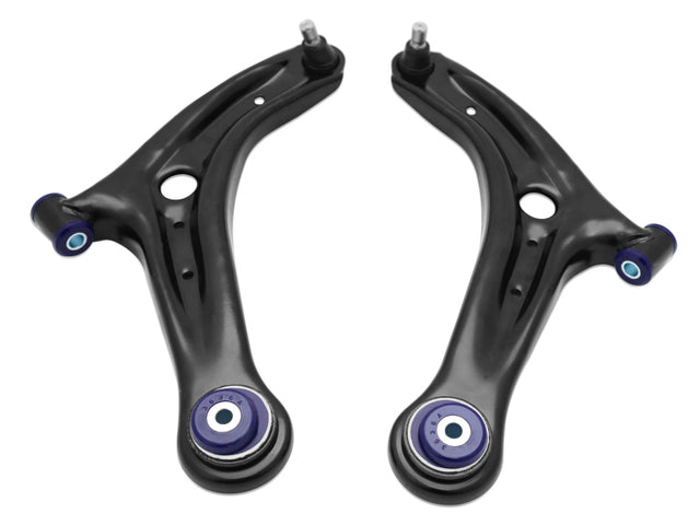 Superpro 13-17 Ford Fiesta Complete Front Lower Control Arm Kit (Caster Increase) Superpro Control Arms  AXOPROS