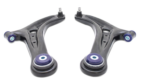 SuperPro 14-19 Ford Fiesta ST Front Lower Control Arm Set w/ Preinstalled SuperPro Bushings Superpro Control Arms  AXOPROS