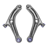SuperPro 14-19 Ford Fiesta ST Front Lower Control Arm Set w/ Preinstalled SuperPro Bushings Superpro Control Arms  AXOPROS