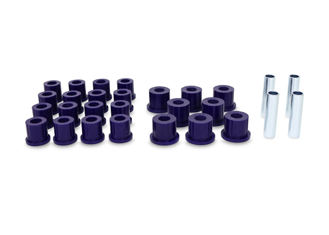 SuperPro 1987 Jeep Wrangler Sport & Leaf Spring Bushing Kit Superpro Bushing Kits  AXOPROS