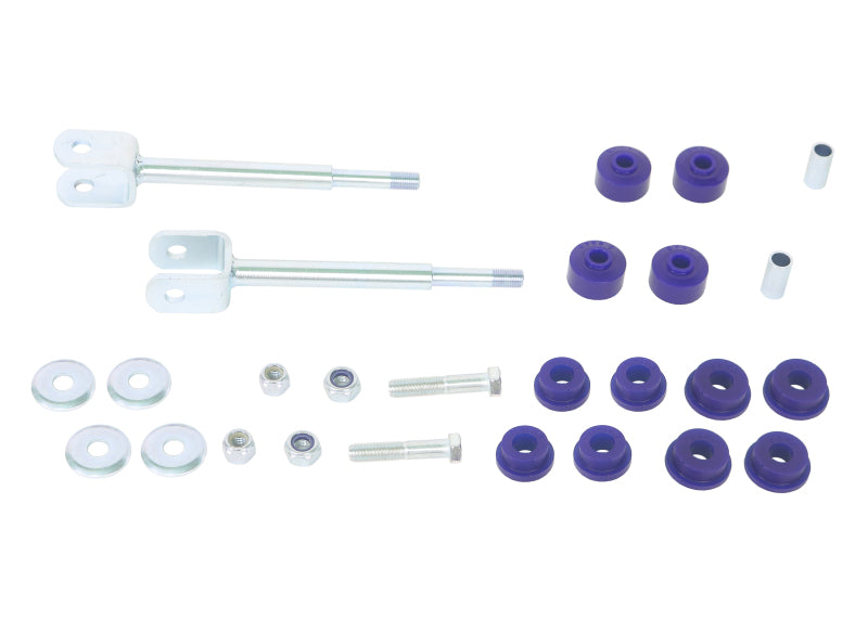 SuperPro 1991 Toyota Land Cruiser Base Rear HD Extended End Link Set Superpro Sway Bar Endlinks  AXOPROS