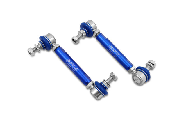 SuperPro 1991 Toyota MR2 Turbo Rear HD Adjustable End Link Set (10mm Studs 160mm-205mm Length) Superpro Sway Bar Endlinks  AXOPROS